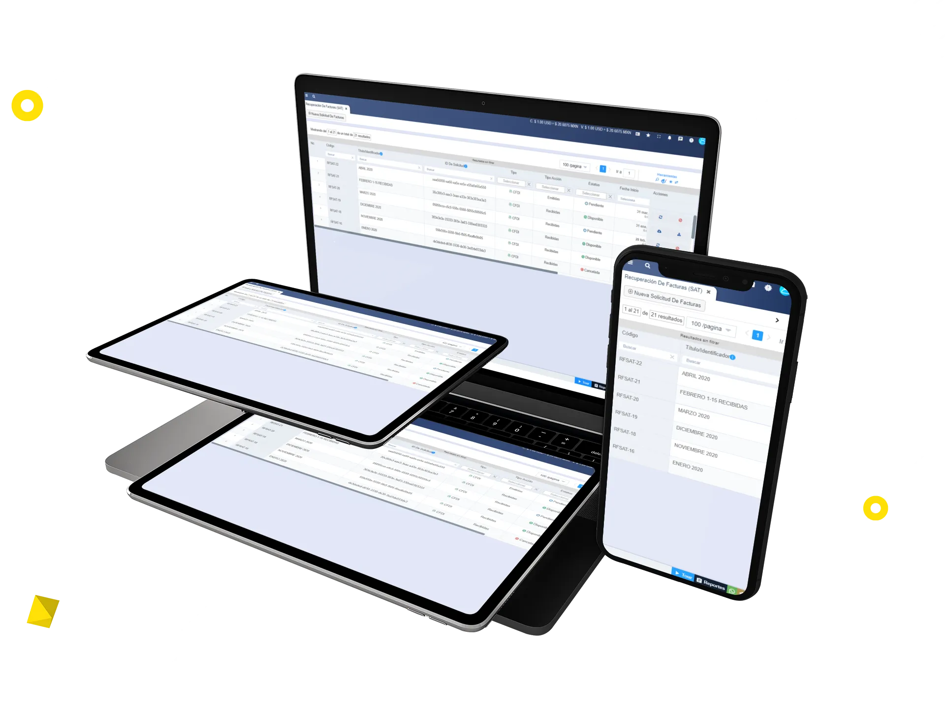 Información de facturación, Evidence Technology