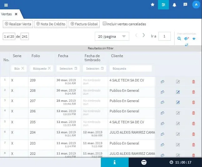 Evidence Technology - Vista Ventas