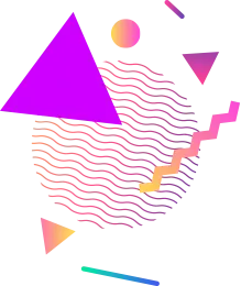 Partícula decorativa para CTA derecha de Evidence Technology