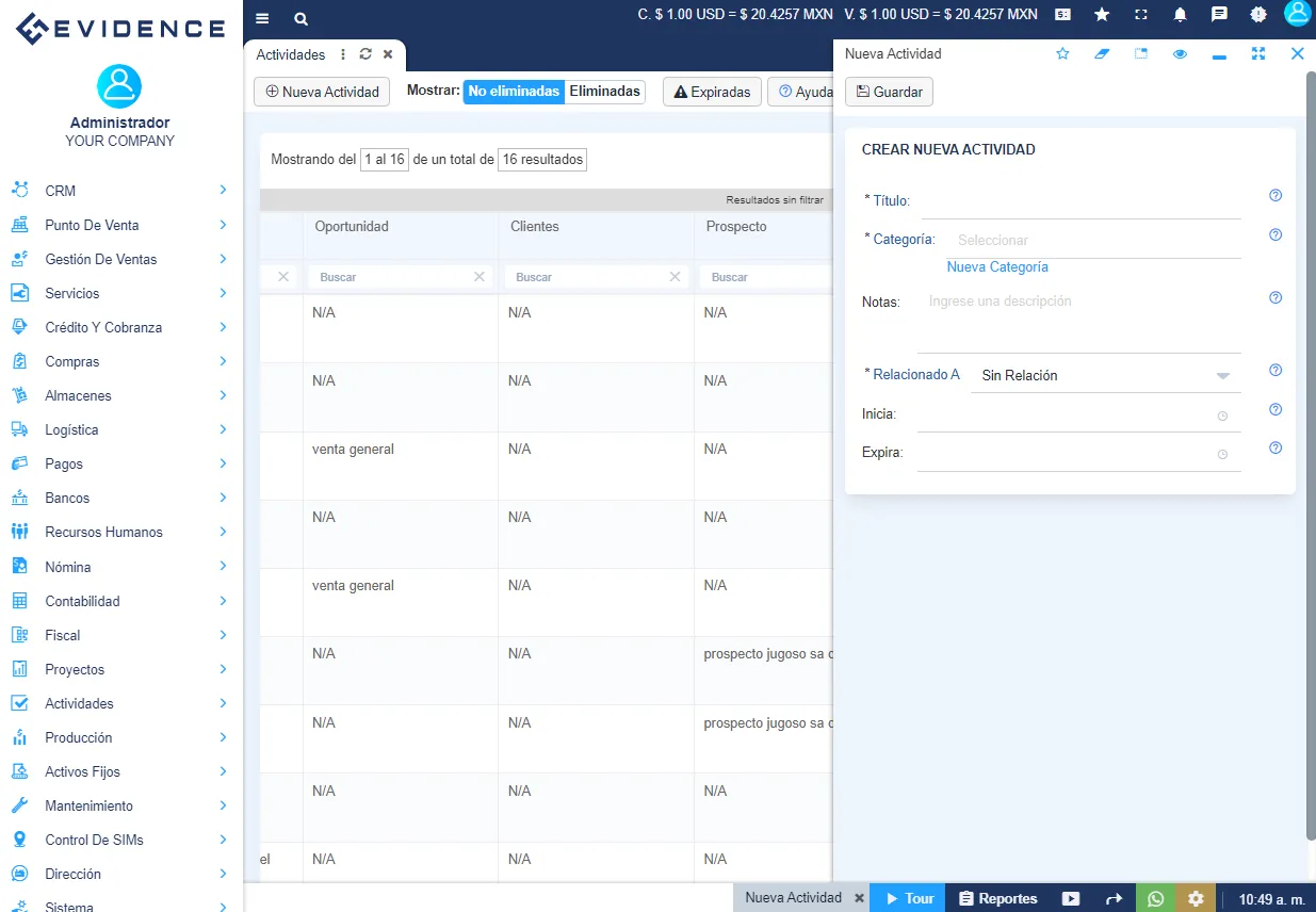 Unifica tu espacio de trabajo y mantente informado, Evidence Technology